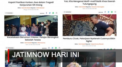 Jatimnow Hari Ini: 125 Orang Meninggal dalam Tragedi Kanjuruhan Malang