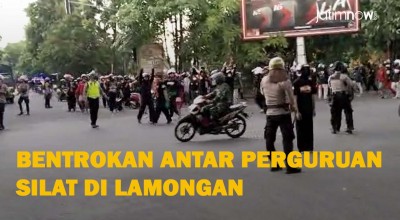 Video: Bentrok Antar Perguruan Silat di Lamongan