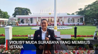 Video: Violist Surabaya yang Membius Istana