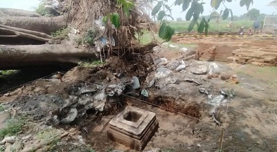 Peneliti Temukan Umpak Saat Ekskavasi Tahap Dua Situs Mbah Blawu Jombang