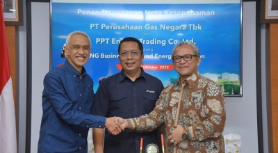 PGN dan PPT Energy Trading Akselerasi Komersialisasi LNG