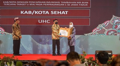 Selamat! Kota Mojokerto Raih 3 Penghargaan Bidang Kesehatan