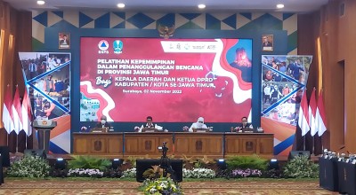 Kepala Daerah se Jatim Digembleng Agar Gercep Tanggulangi Bencana