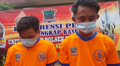 2 Residivis Jambret "Murid" YouTube Diringkus di Warung Kopi