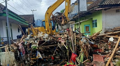 Puluhan Rumah Rusak Akibat Banjir di Banyuwangi