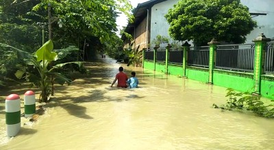 Kali Pacal Meluap, Banjir Rendam 5 Desa di Bojonegoro