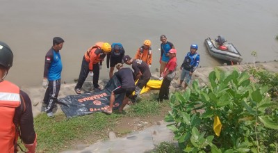 Satu Pelajar Korban Tenggelam di Dam Karet Sungai Brantas Jombang Ditemukan