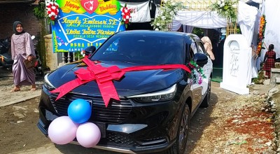 Wow! Hadiah Pernikahan Kades Cantik Lamongan Bikin Melongo