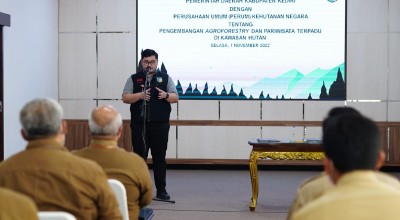 Manfaatkan Lahan Hutan, Mas Dhito Kembangkan Agroforestry dan Pariwisata Terpadu