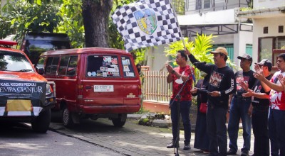Pemkab Kediri Kirim Donasi untuk Korban Gempa Cianjur