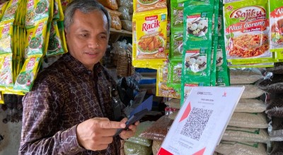 Cegah Uang Palsu, Pasar Tradisional Kediri Terapkan Transaksi Digital