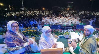 Jatim Bersholawat Bersama Habib Syech, Santri Jombang Luar Biasa