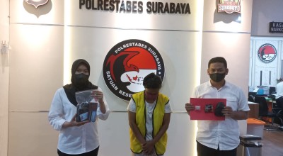 Mama Muda di Surabaya Disergap Polisi saat Ambil Ranjauan Sabu