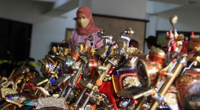 Menengok Deretan Motor Modifikasi se Indonesia Dipamerkan di Untag Surabaya