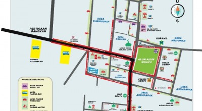 Info Lur, Ini Titik Parkir Apel Akbar NU di Gresik