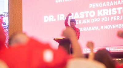 PDI Perjuangan Surabaya Pastikan Kader Banteng Solid