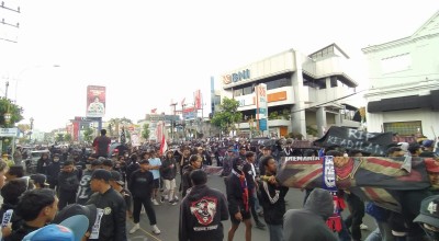 40 Hari Tragedi Kanjuruhan Kota Malang Menghitam