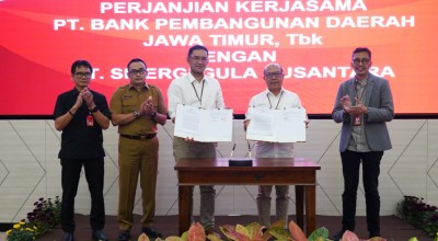 Bank Jatim Jalin Kerjasama dengan PT Sinergi Gula Nusantara