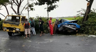Truk dan Mobil Adu Moncong di Bojonegoro Satu Tewas, Ini Identitas Korban