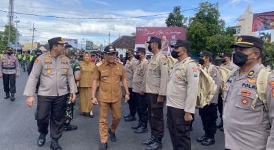 Pilkades Serentak di Ponorogo, Seribu Personel Gabungan Disiagakan
