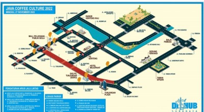 Rek! Jalan Tunjungan akan Ditutup 24 Jam saat Java Coffee Culture 2022 Digelar