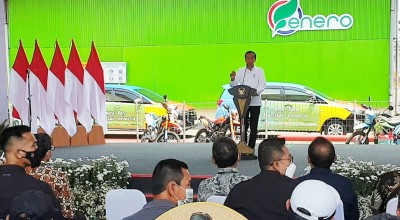 Perkuat Ketahanan Energi, Jokowi Resmikan Pabrik Bioetanol di Mojokerto