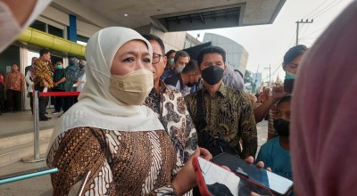 Khofifah Apresiasi Industri Bioetanol Tebu Jatim yang Diresmikan Presiden Jokowi