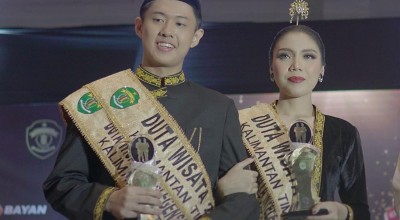 Mantap! Dua Mahasiswa UK Petra Surabaya Dikukuhkan Jadi Duta Wisata Kaltim 2022