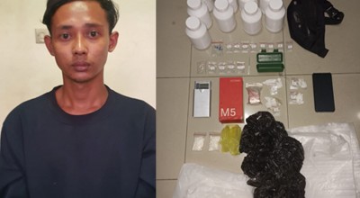 Edarkan Sabu dan Pil Koplo, Pemuda Pengangguran di Mojokerto Disergap Polisi