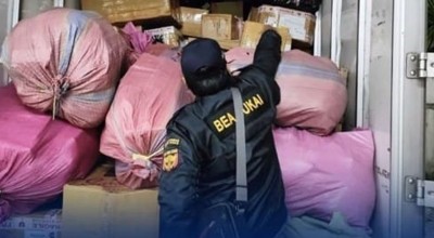 Peredaran Ratusan Ribu Batang Rokok Ilegal di Malang Digagalkan