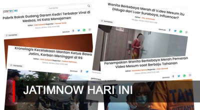 Jatimnow Hari Ini: Sederet Cerita di Balik Video Mesum Wanita Berkebaya Merah