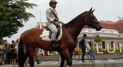 Parade Surabaya Juang dalam Bingkai Foto