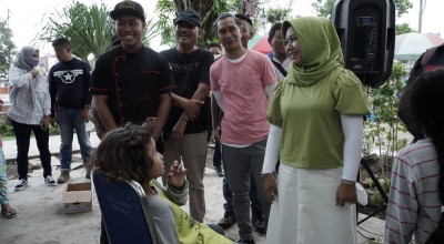 Unik, Pemuda di Mojokerto Potong Rambut Amal untuk Korban Gempa Cianjur
