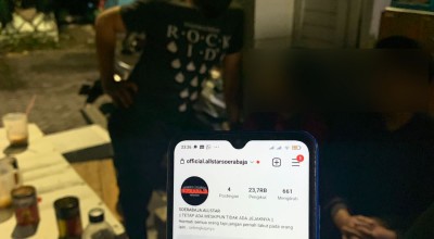 5 Anggota Gangster Allstar Surabaya Diamankan saat Live Instagram