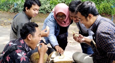 Berburu Durian Khas Kediri, Daging Tebal dengan Rasa Manis dan Pahit