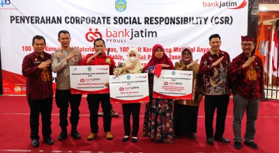 bankjatim Gelontor CSR untuk Pemkot Blitar dan Pemkab Nganjuk