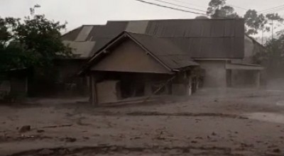 Dampak Erupsi Gunung Semeru, Dusun Kajarkuning Tertimbun Material Vulkanik