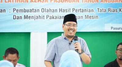 Kebahagiaan Peserta Program Pelatihan Kerja: Terima Kasih Pak Anwar Sadad