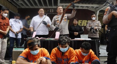 7 Anggota Gangster Gukgukguk Penyerang Sekuriti di Surabaya Ditetapkan Tersangka
