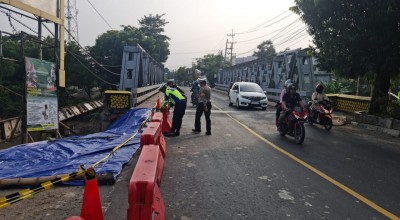 Waspada! Tanah Longsor di Jembatan Jetak Bojonegoro