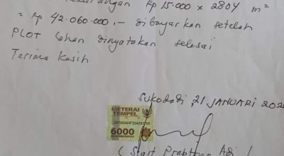 Warga Kwacang Kabuh Jombang Tagih Pelunasan PT PAM