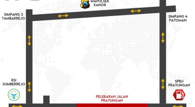 Jangan Lupa Lur, Polres Bojonegoro Siapkan Pengalihan Jalan Jelang Libur Nataru