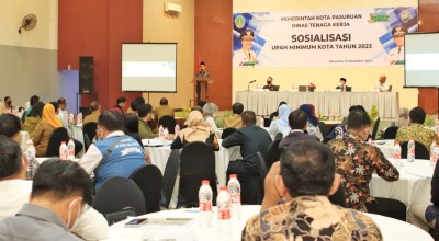 Pemkot Pasuruan Sosialisasikan Kenaikan UMK 2023 jadi Rp3 Juta