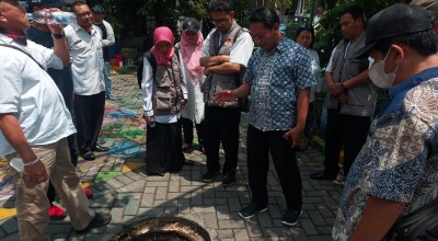 ASN dan Lembaga Kemasyarakatan Kota Malang Kunjungi Kampung Edukasi Sampah