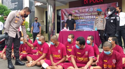 Dua Pemuda di Kota Pasuruan Dibacok dan Motornya Dirampas Gegara Hal Sepele