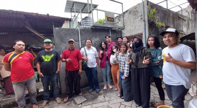 Alat Filterisasi Air Bersih dari Mahasiswa UC untuk Warga Lebak Arum Surabaya