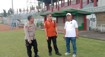 Tim dari Mabes Polri Cek Kelayakan dan Keamanan Stadion Gelora Bangkalan