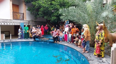 Keseruan Waga Bulak Bermain dan Edukasi Stunting di Rumah Legislator Surabaya