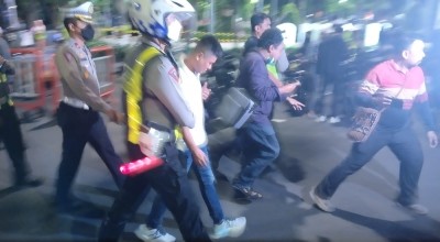 Gemetar Dihadang Polisi di Surabaya, Pria ini Ternyata Bawa Sabu dan Ekstasi