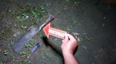 Suami Bacok Istri hingga Pria Tinggalkan Secarik Kertas